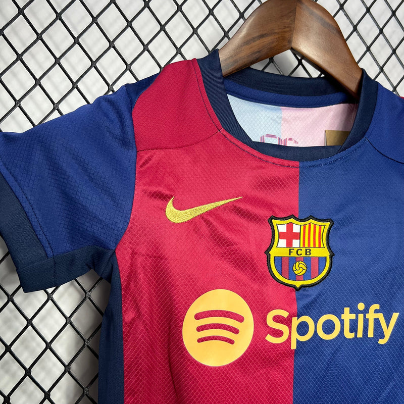 BARCELONA KIDS JERSEY SET I 24/25