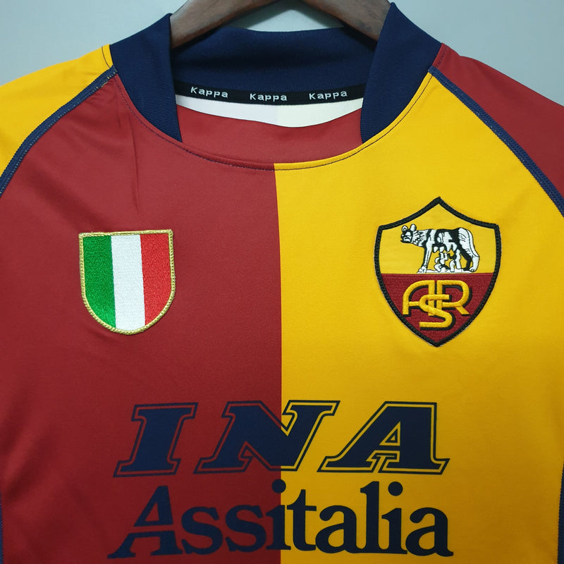 ROMA MEN'S JERSEY I 01/02 (RETRO)