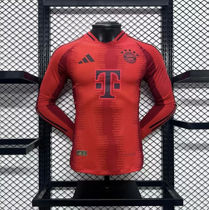 BAYERN DE MUNICH MEN'S JERSEY I 24/25 (PLAYER VERSION) LONG SLEEVE