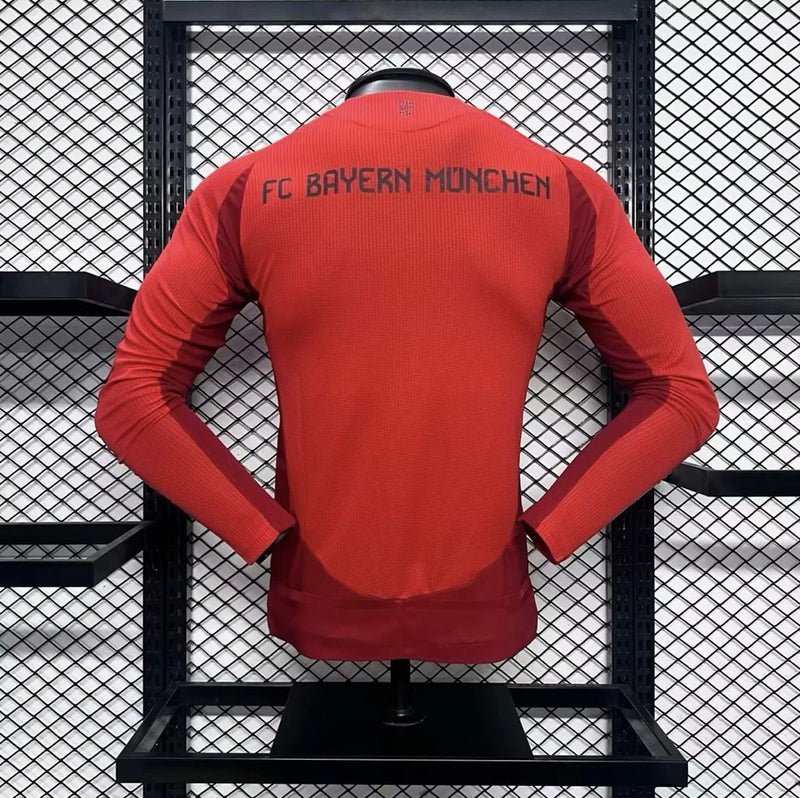 BAYERN DE MUNICH MEN'S JERSEY I 24/25 (PLAYER VERSION) LONG SLEEVE