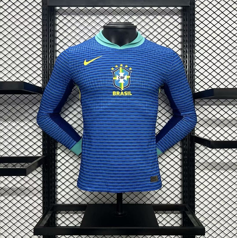 BRAZIL MEN'S JERSEY COPA AMÉRICA II 2024 (PLAYER VERSION) LONG SLEEVE