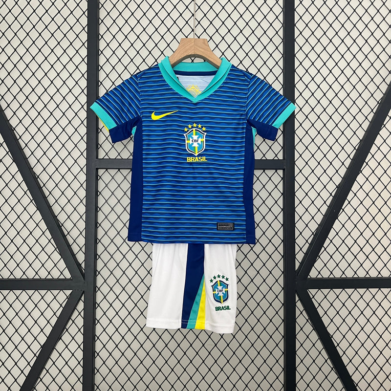 BRAZIL KIDS JERSEY SET COPA AMÉRICA II 2024