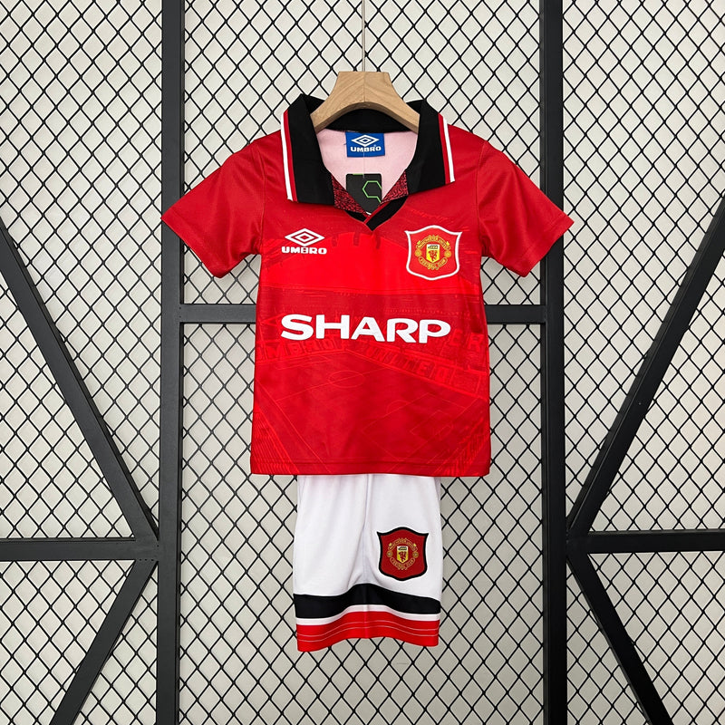 MANCHESTER UNITED KIDS JERSEY SET I 94/96 (RETRO)