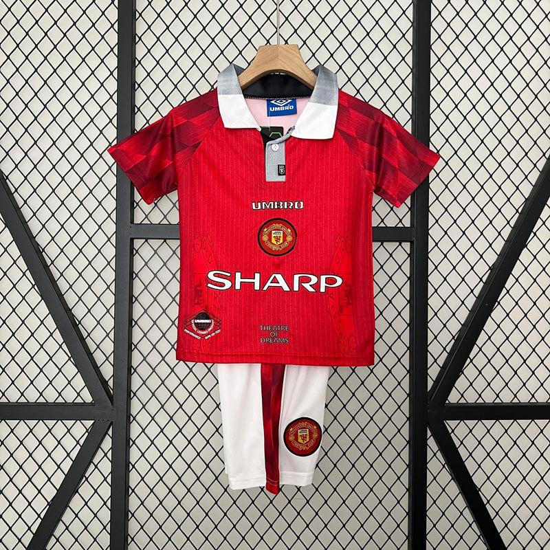 MANCHESTER UNITED KIDS JERSEY SET I 96/97 (RETRO)