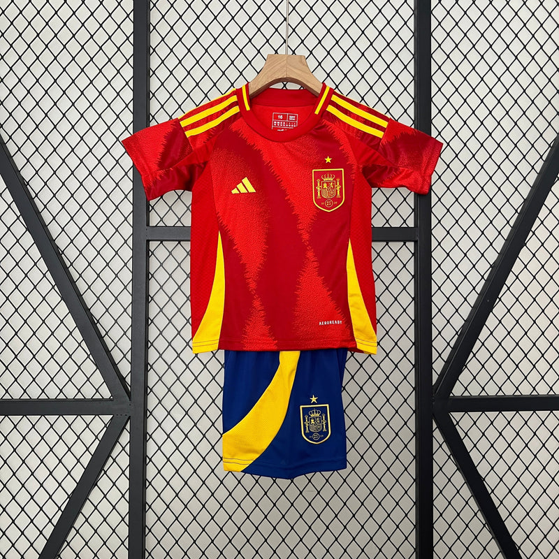 SPAIN KIDS JERSEY SET EURO I 2024