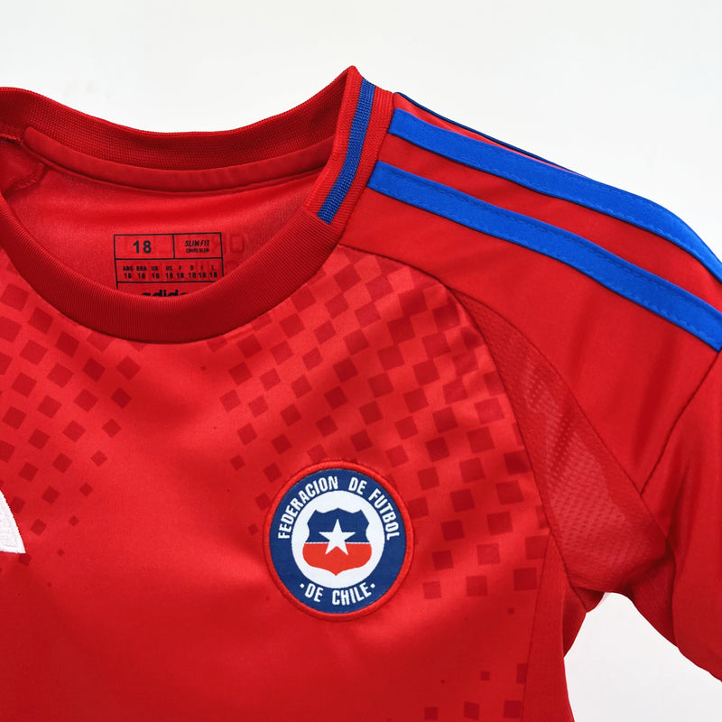 CHILE KIDS JERSEY SET COPA AMÉRICA I 2024