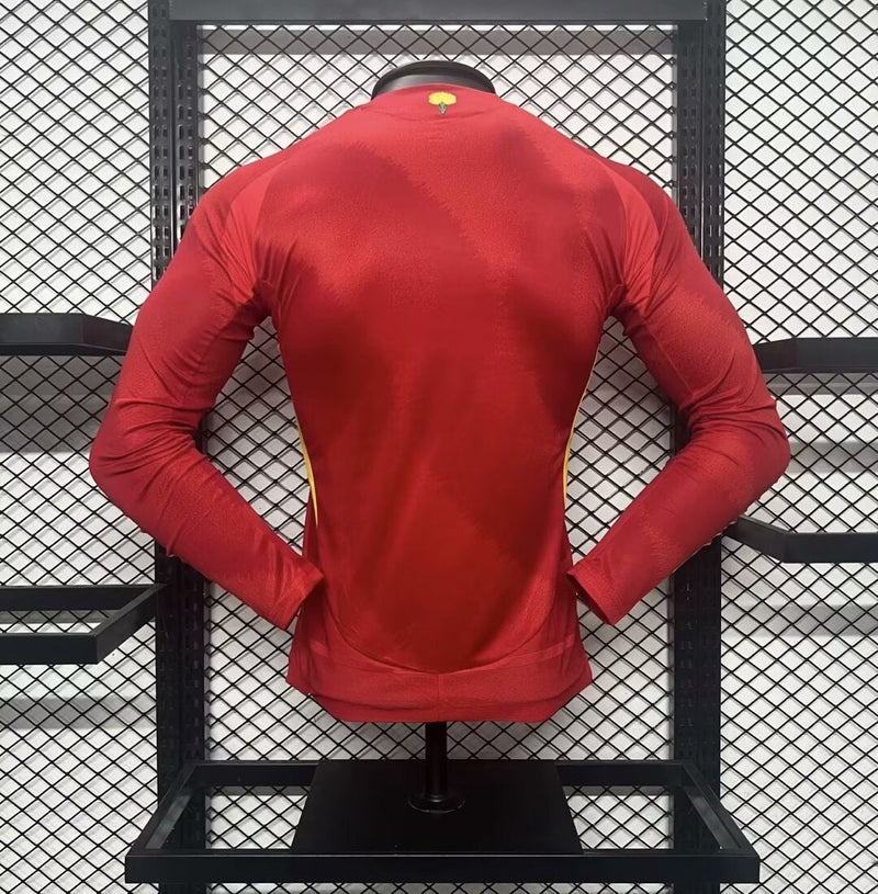 SPAIN MEN'S JERSEY EURO I 2024 (PLAYER VERSION) LONG SLEEVE