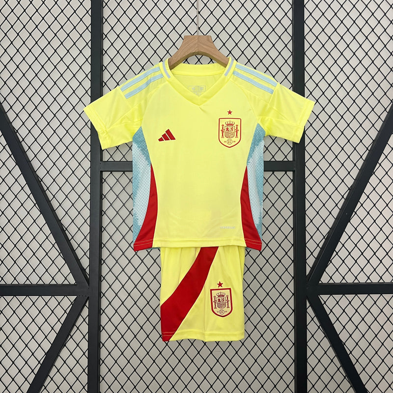 SPAIN KIDS JERSEY SET EURO II 2024