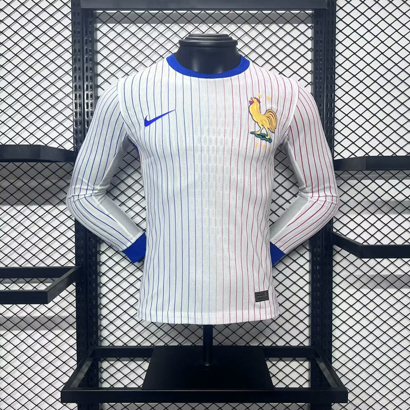 FRANCE MEN'S JERSEY EURO II 2024 (PLAYER VERSION) LONG SLEEVE