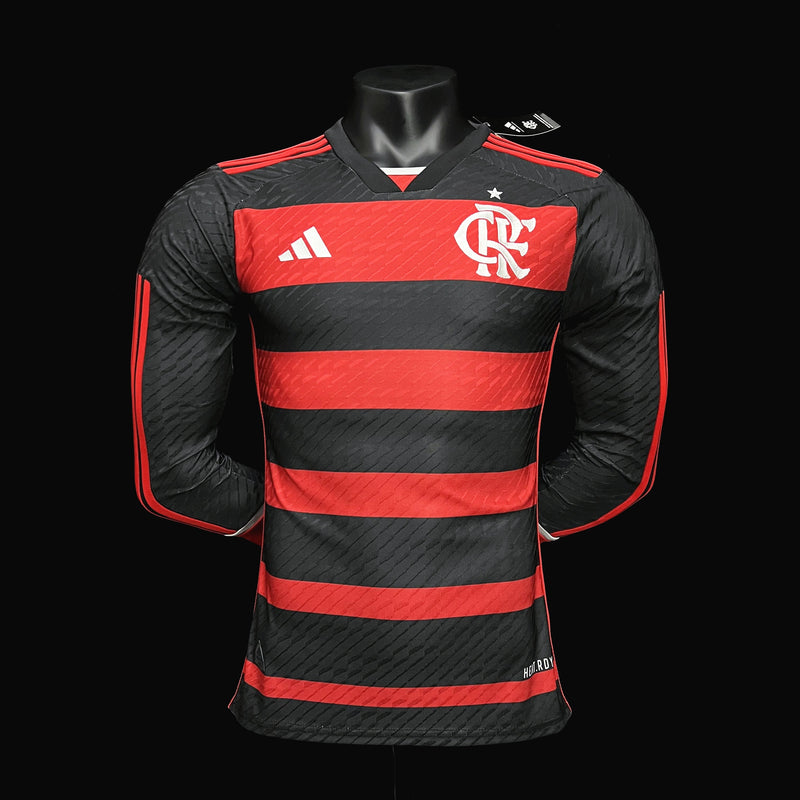 FLAMENGO MEN'S JERSEY I 24/25 (PLAYER VERSION) LONG SLEEVE