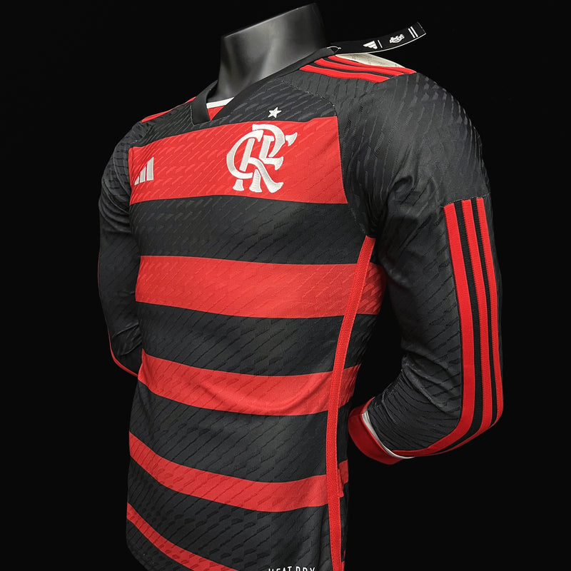 FLAMENGO MEN'S JERSEY I 24/25 (PLAYER VERSION) LONG SLEEVE