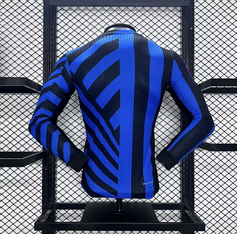 INTER MILAN MEN'S JERSEY I 24/25 (PLAYER VERSION) LONG SLEEVE