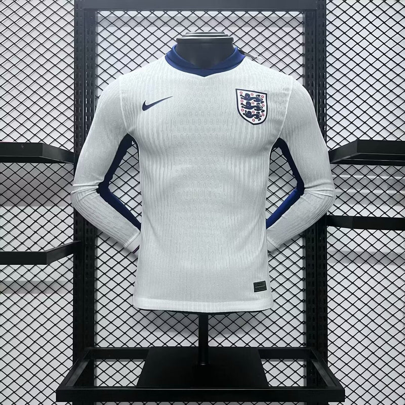 ENGLAND MEN'S JERSEY EURO I 2024 (PLAYER VERSION) LONG SLEEVE