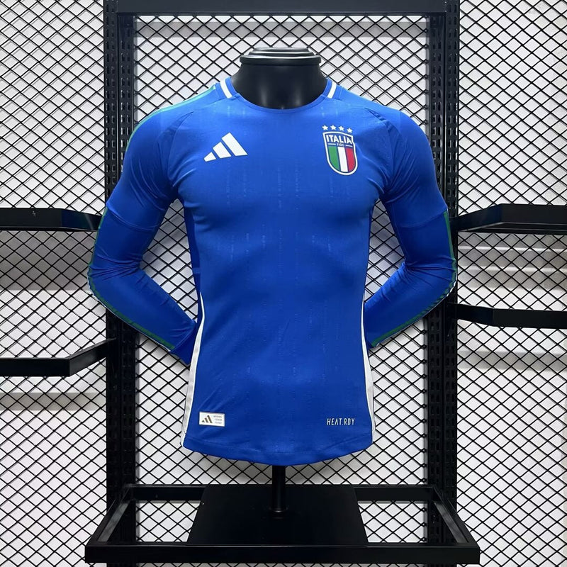 ITALY MEN'S JERSEY EURO I 2024 (PLAYER VERSION) LONG SLEEVE