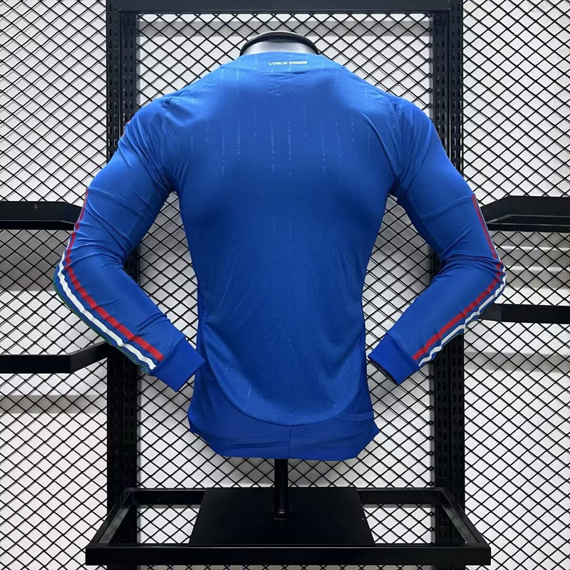 ITALY MEN'S JERSEY EURO I 2024 (PLAYER VERSION) LONG SLEEVE