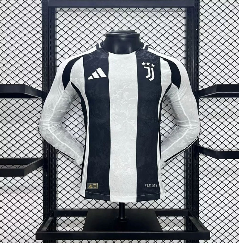 JUVENTUS MEN'S JERSEY I 24/25 (PLAYER VERSION) LONG SLEEVE