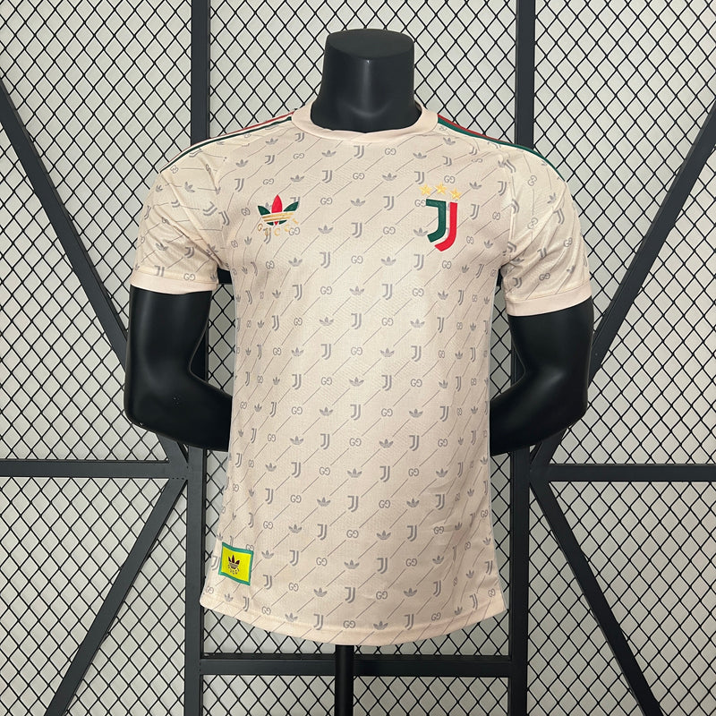 JUVENTUS MEN'S JERSEY LIMITED EDITION BEIGE 24/25 (PLAYER VERSION)