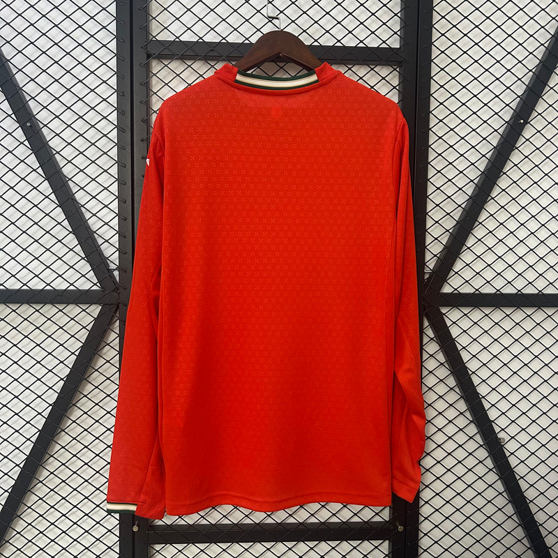 PORTUGAL MEN'S JERSEY HOME 25/26 (LONG SLEEVE)