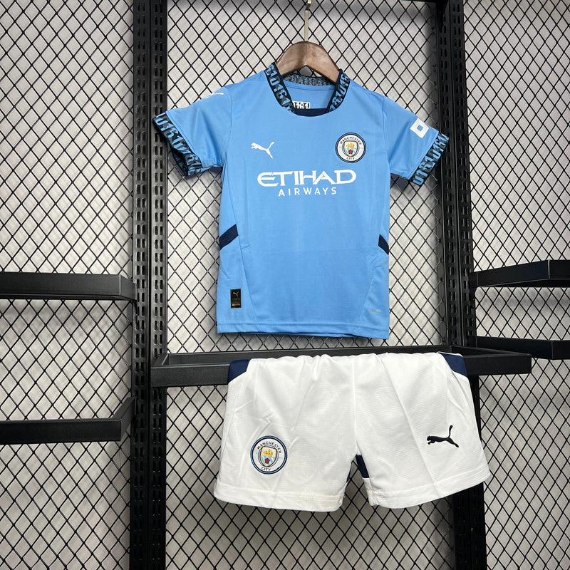 MANCHESTER CITY KIDS JERSEY SET I 24/25