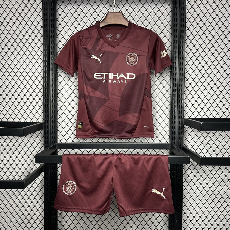 MANCHESTER CITY KIDS JERSEY SET III 24/25