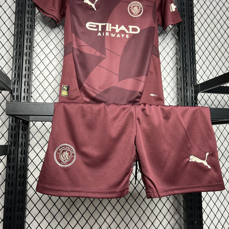 MANCHESTER CITY KIDS JERSEY SET III 24/25