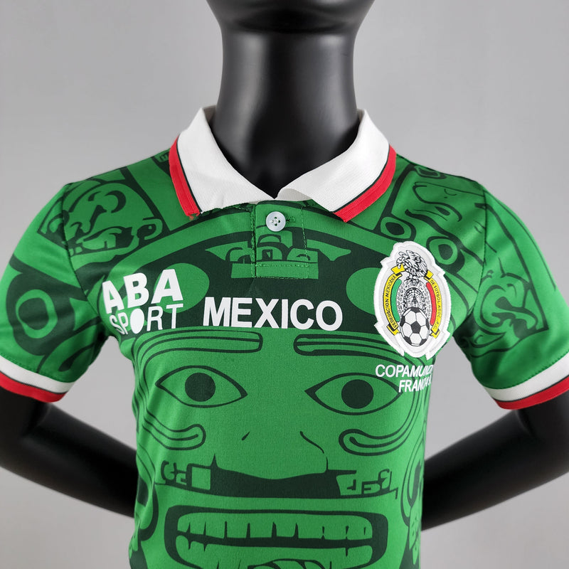 MEXICO KIDS JERSEY SET I 1998 (RETRO)