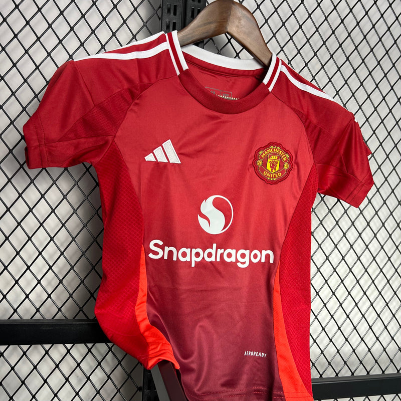 MANCHESTER UNITED KIDS JERSEY SET I 24/25