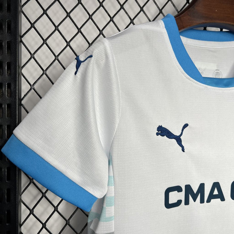 OLYMPIQUE DE MARSEILLE KIDS JERSEY SET I 24/25