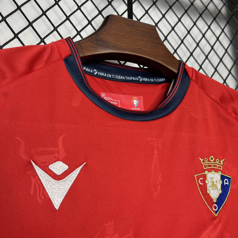 OSASUNA KIDS JERSEY SET I 24/25