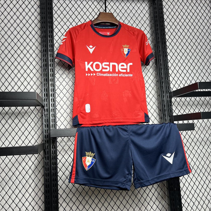 OSASUNA KIDS JERSEY SET I 24/25