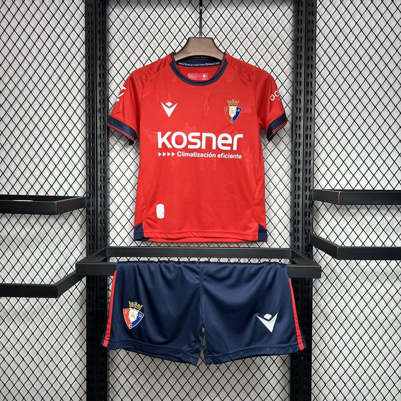 OSASUNA KIDS JERSEY SET I 24/25