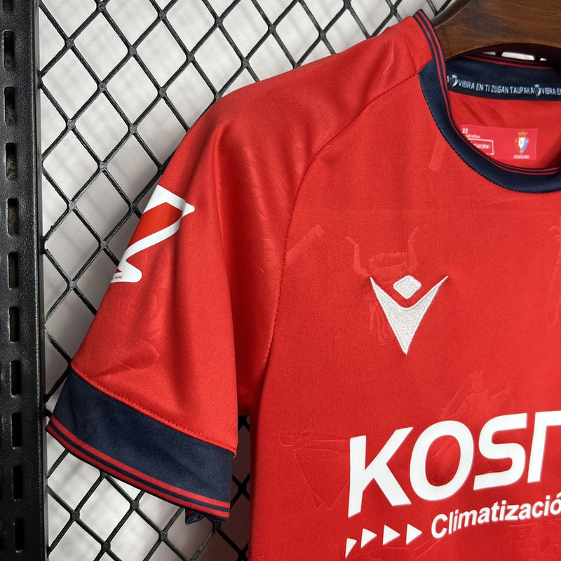 OSASUNA KIDS JERSEY SET I 24/25