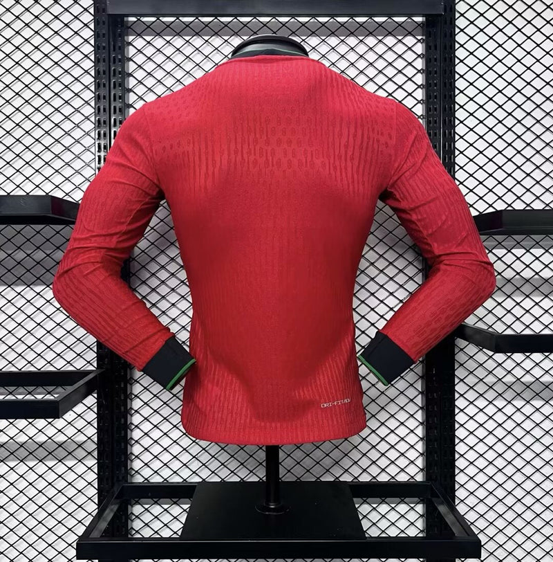 PORTUGAL MEN'S JERSEY EURO I 2024 (PLAYER VERSION) LONG SLEEVE