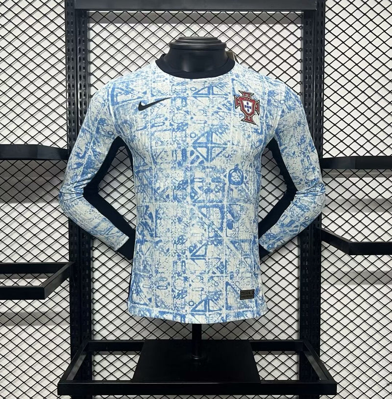 PORTUGAL MEN'S JERSEY EURO II 2024 (PLAYER VERSION) LONG SLEEVE