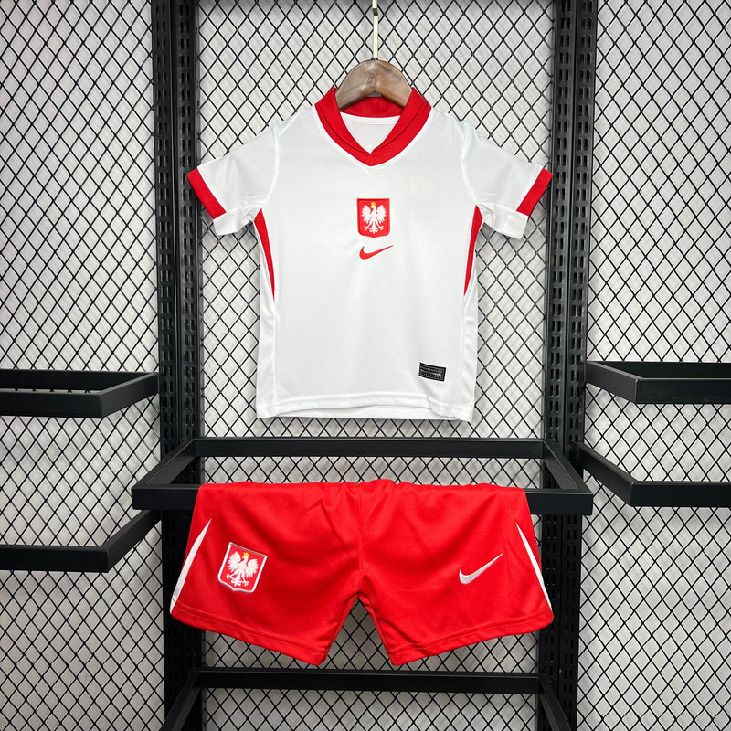 POLAND KIDS JERSEY SET EURO I 2024