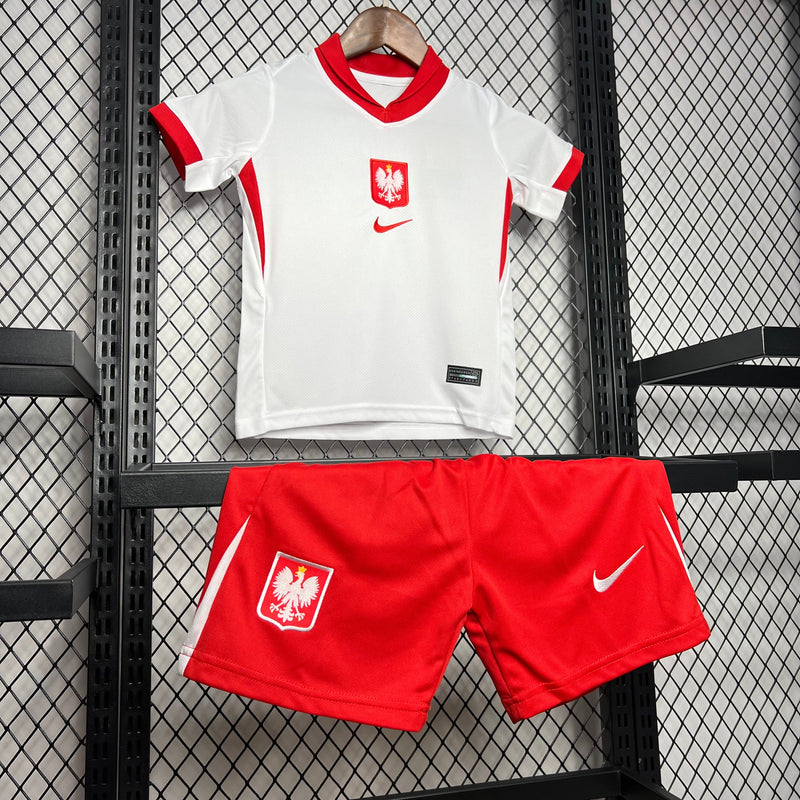 POLAND KIDS JERSEY SET EURO I 2024