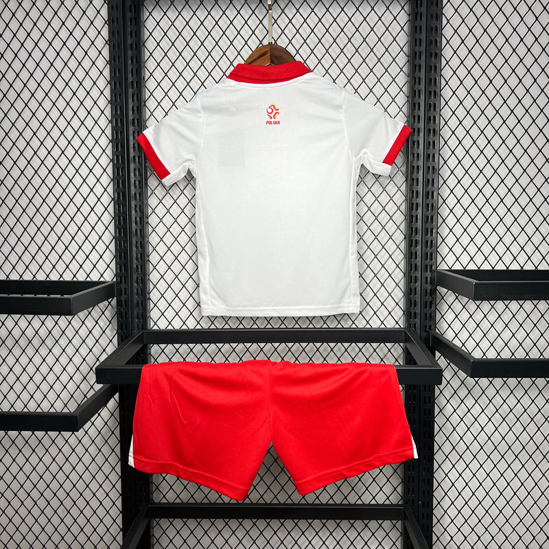 POLAND KIDS JERSEY SET EURO I 2024