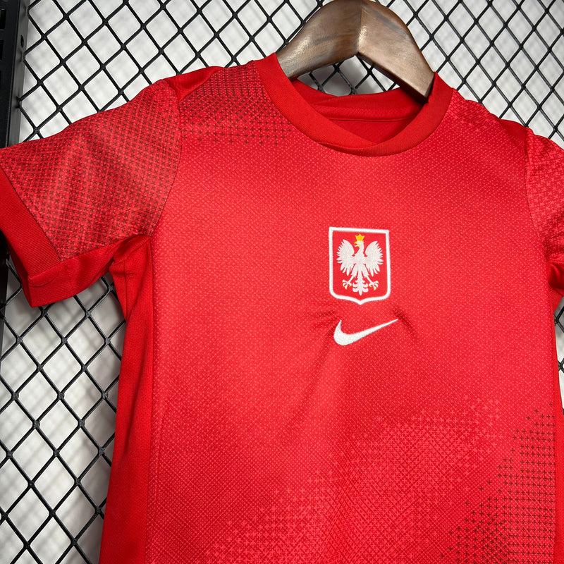 POLAND KIDS JERSEY SET EURO II 2024