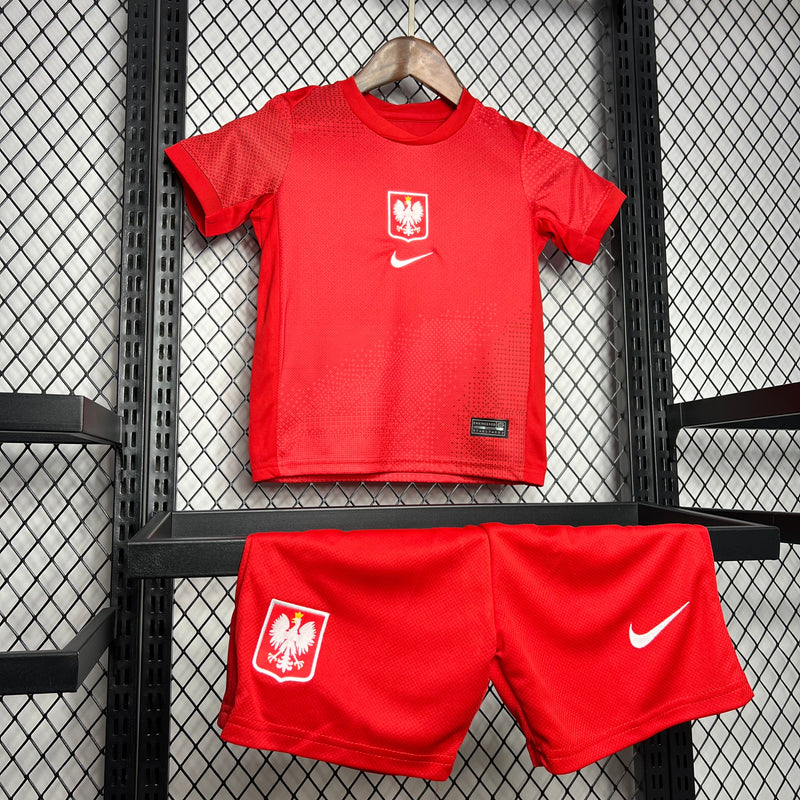 POLAND KIDS JERSEY SET EURO II 2024