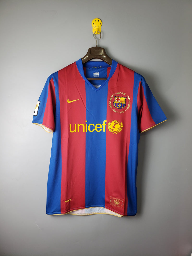 BARCELONA MEN'S JERSEY I 07/08 (RETRO)