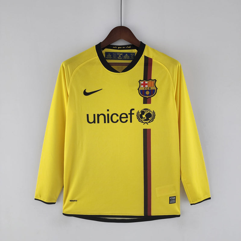 BARCELONA MEN'S JERSEY II 08/09 (RETRO) LONG SLEEVE