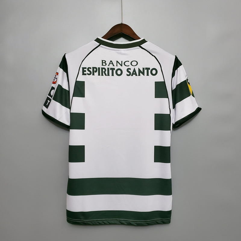 SPORTING LISBOA MEN'S JERSEY I 01/03 (RETRO)