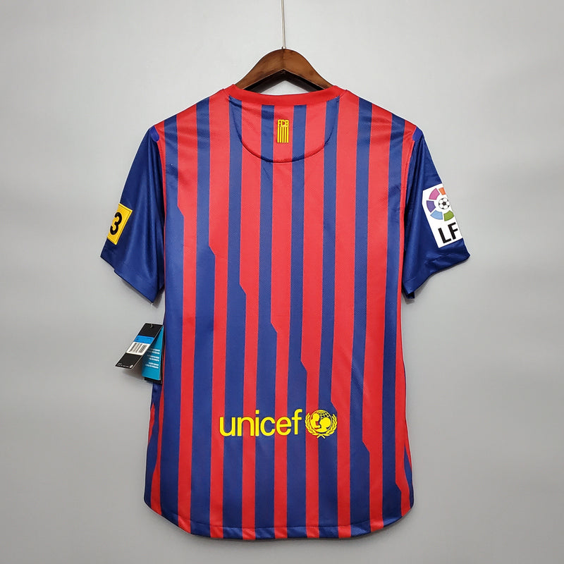 BARCELONA MEN'S JERSEY I 11/12 (RETRO)