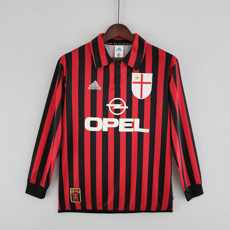 MILAN MEN'S JERSEY XVI 99/00 (RETRO) LONG SLEEVE