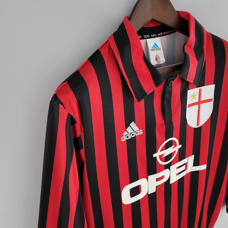 MILAN MEN'S JERSEY XVI 99/00 (RETRO) LONG SLEEVE