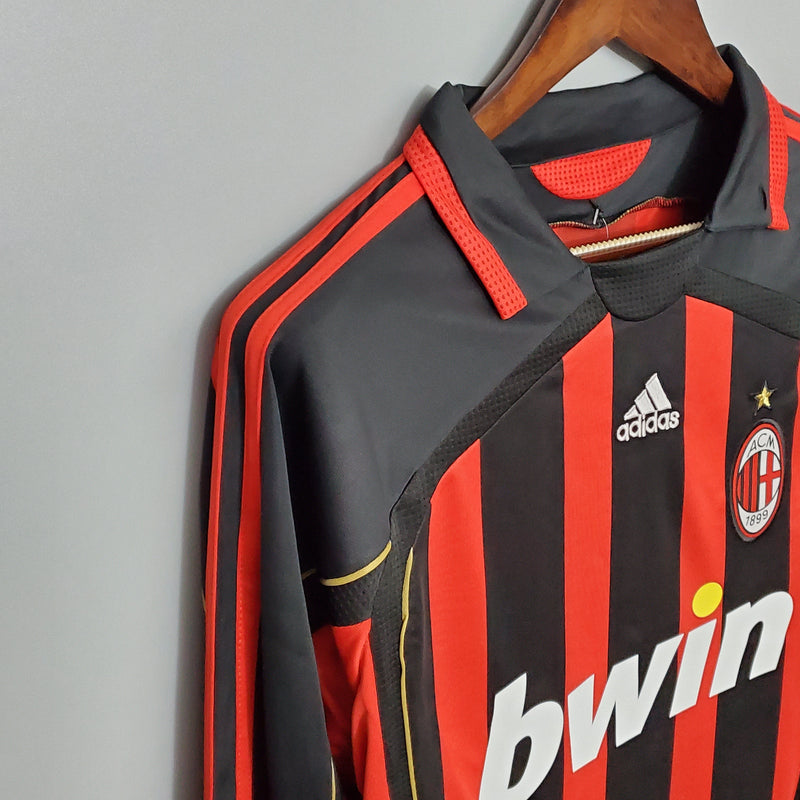 MILAN MEN'S JERSEY V 06/07 (RETRO) LONG SLEEVE