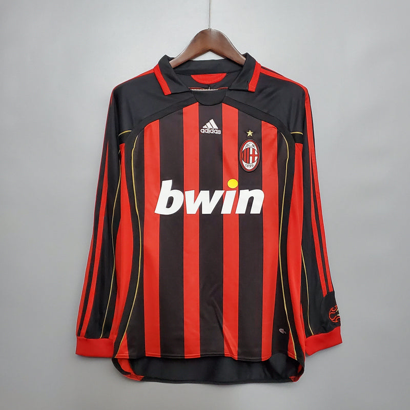 MILAN MEN'S JERSEY V 06/07 (RETRO) LONG SLEEVE