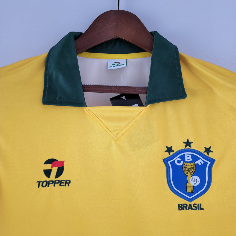 BRAZIL MEN'S JERSEY I 1988 (RETRO)