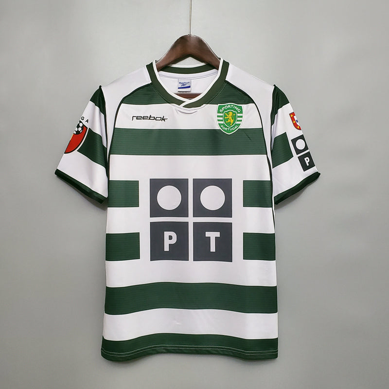 SPORTING LISBOA MEN'S JERSEY I 01/03 (RETRO)