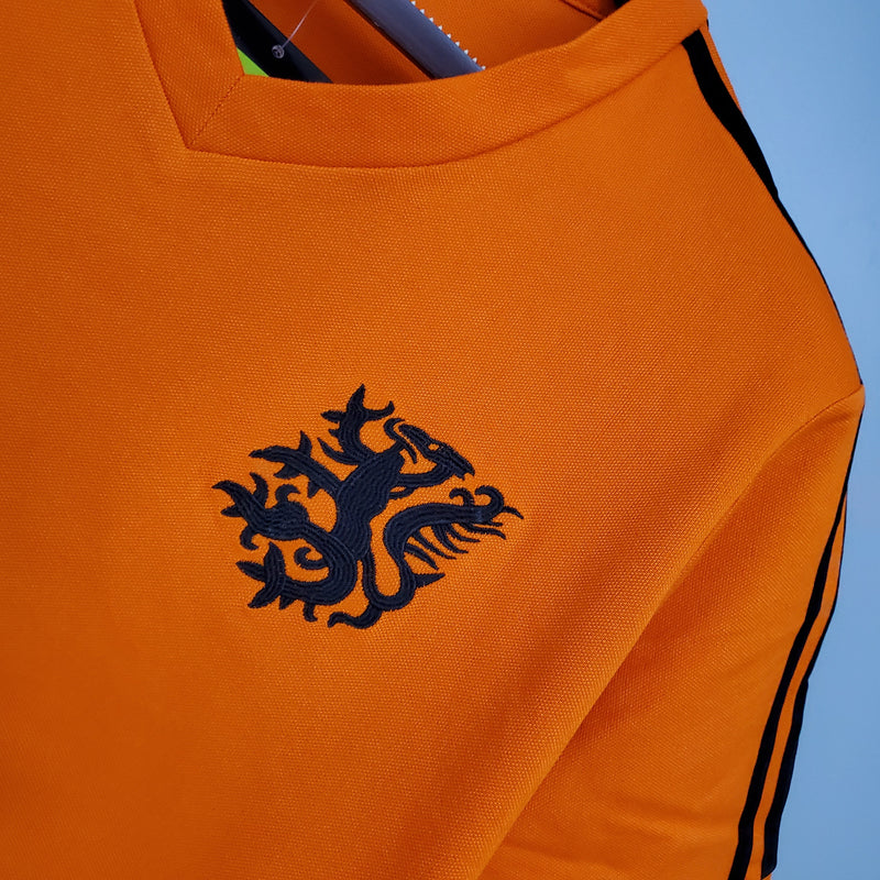 NETHERLANDS MEN'S JERSEY I 74/75 (RETRO)